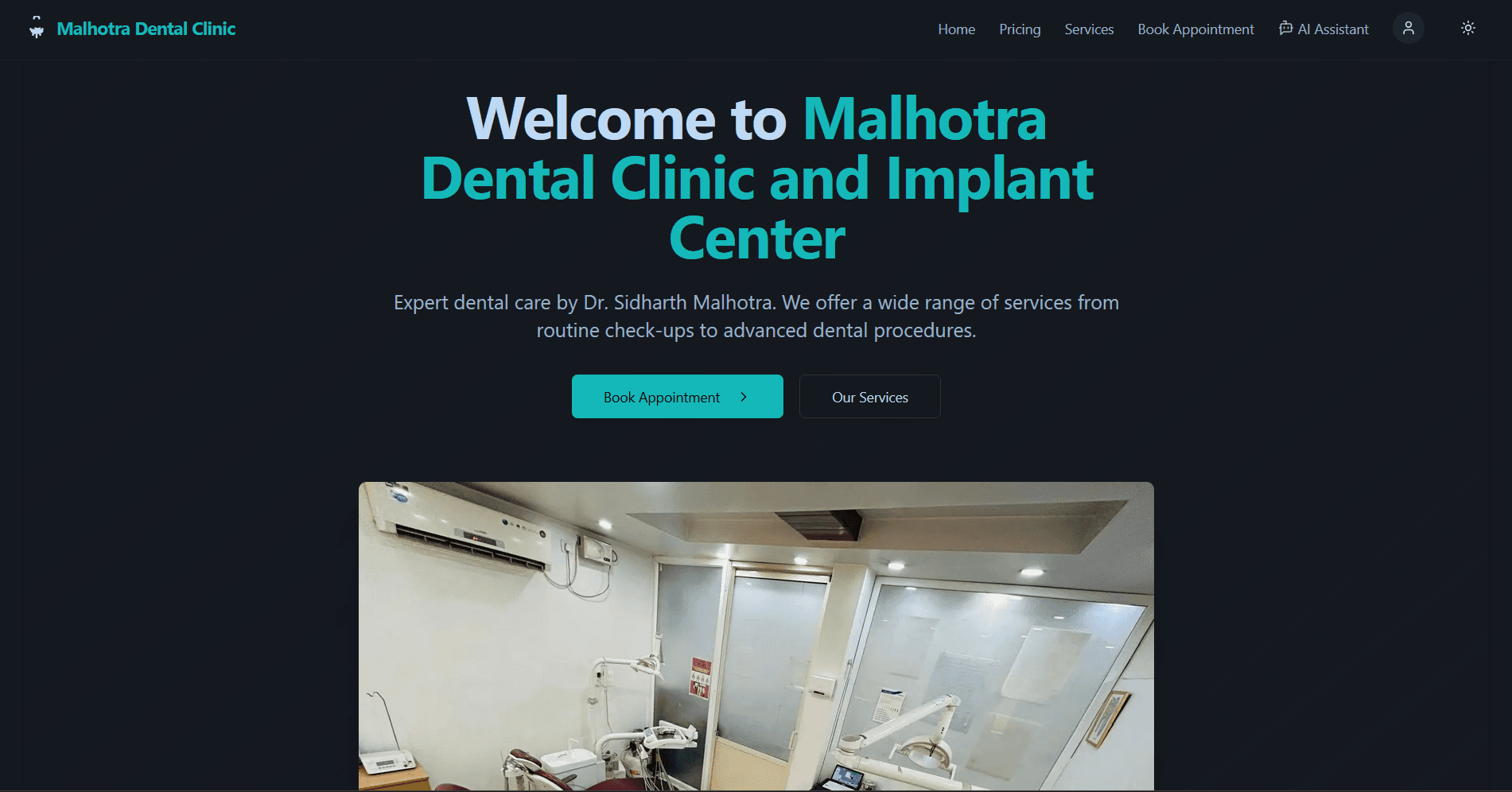 Dental Clinic Appointment App
